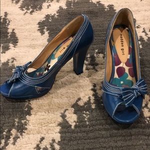 Blue Madden Girl heels